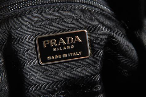 vintage prada logo.